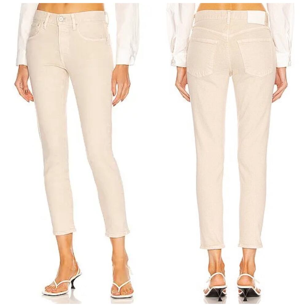 Moussy Wolfcreek Skinny Jean Natural